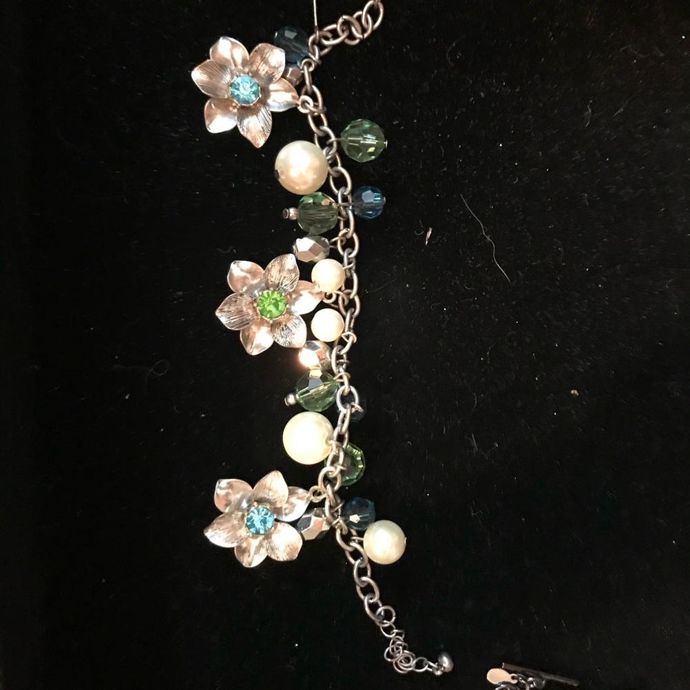 Spring charm bracelet